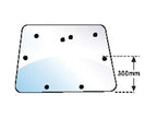 vidro superior traseiro (S.10010)