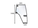 Vidro de porta Dt. (S.100578)