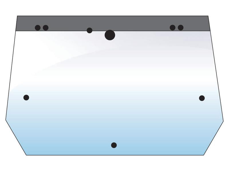 vidro superior traseiro (S.100591)