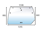vidro superior traseiro (S.100677)