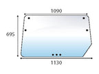 vidro superior traseiro (S.100701)