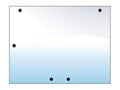vidro superior traseiro (S.10152)