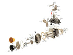 Bomba para cisterna - MEC8000M - Acionamento PTO - 540 RPM Aplicavel em: 9000700001 (S.101802)