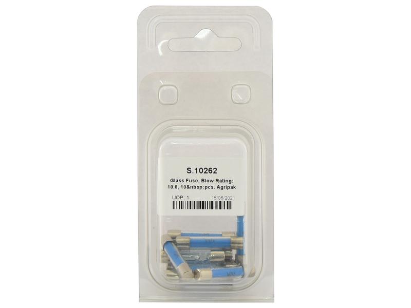 Agripak 10 un. Fusivel 5.0 Amps (S.10262)