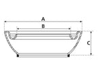 Tampa - Macho - 6'' (159mm) (galvanizado) (S.103143)