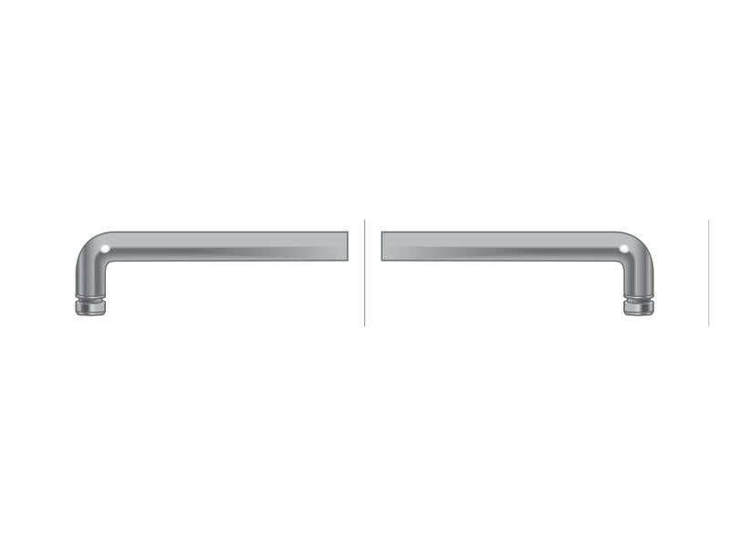 Cabo acelerador - Comp: 1730mm, Comprimento externo do cabo: 1456mm. (S.103221)