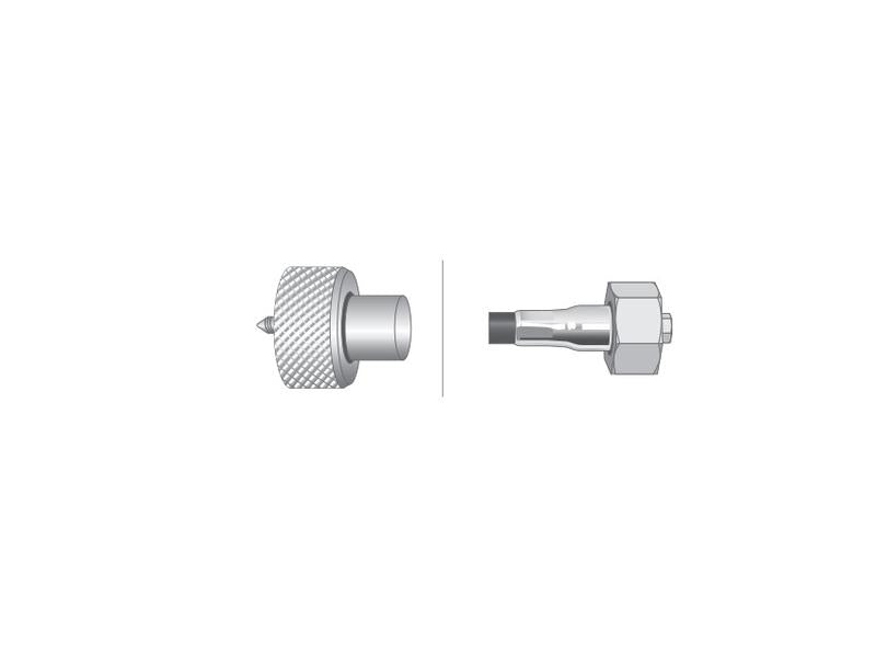 Bicha Conta horas - Comp: 930mm, Comprimento externo do cabo: 930mm. (S.103251)