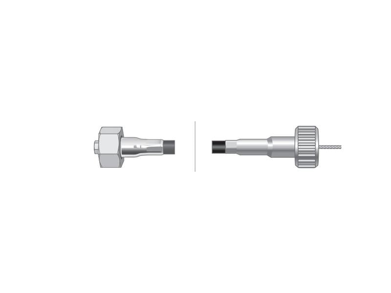 Bicha Conta horas - Comp: 1735mm, Comprimento externo do cabo: 1698mm. (S.103271)