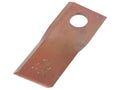 Faca - Faca torcida - 109x47x4mm - Orifício Ø19mm - Dt. - para Vicon, JF, Stoll, Pottinger Aplicavel em: 13800032 (S.105700)