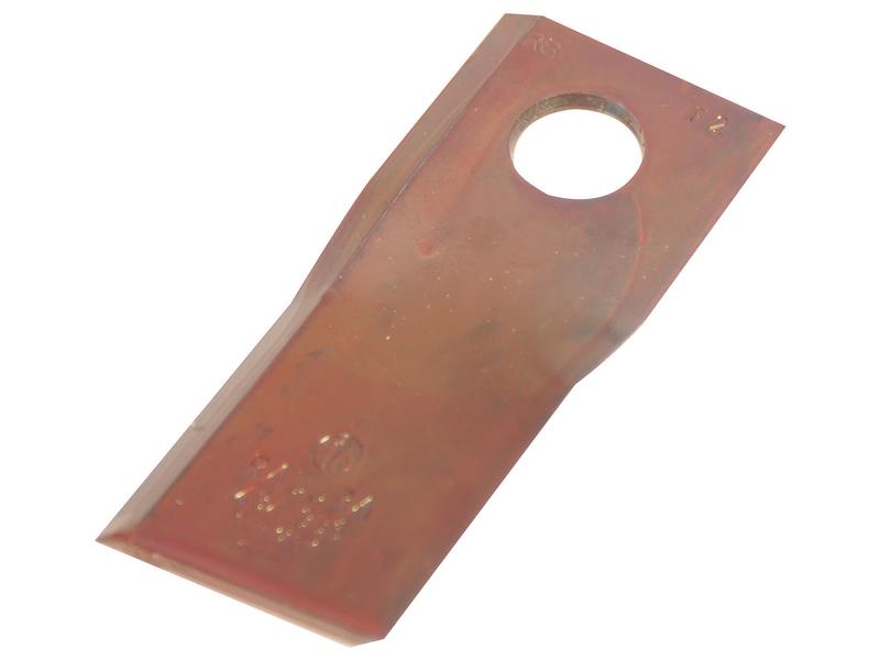 Faca - Faca torcida - 109x47x4mm - Orifício Ø19mm - Dt. - para Vicon, JF, Stoll, Pottinger Aplicavel em: 13800032 (S.105700)