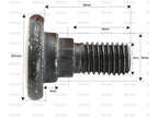 Parafuso C/ Porca- M12x36mm - para Vicon Aplicavel em: B1374593 (S.105994)