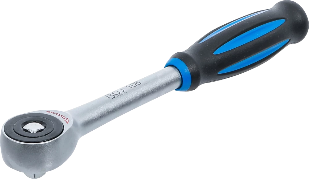 Roquete reversível com cabo rotativo | Saída de quadrado interno 10 mm (3/8")
