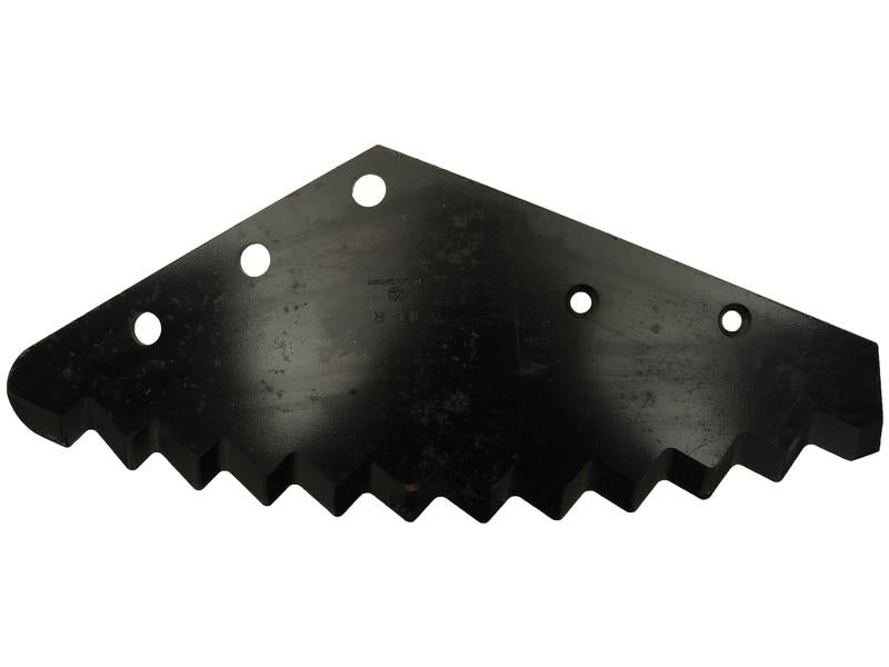 Lâmina de vagão alimentador 543mm x 222mm x 6mm para AGM, Faresin Aplicavel em: 512006450 (S.106413)
