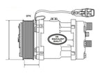 Compressor (SD7H15) (S.106718)