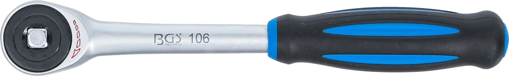 Roquete reversível com cabo rotativo | Saída de quadrado interno 10 mm (3/8")