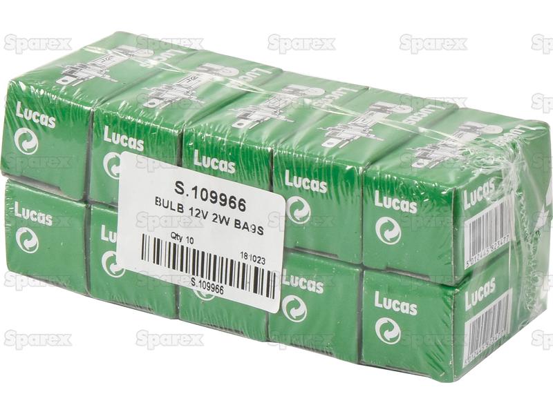 Lâmpada 12V BA9s Caixa 1 un. (S.109966)