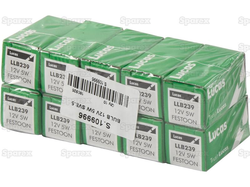 Lâmpada 12V SV8.5 Caixa 1 un. (S.109996)