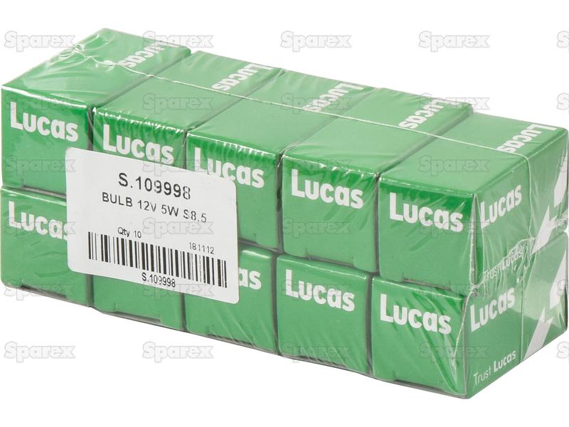 Lâmpada 12V SV8.5 Caixa 1 un. (S.109998)