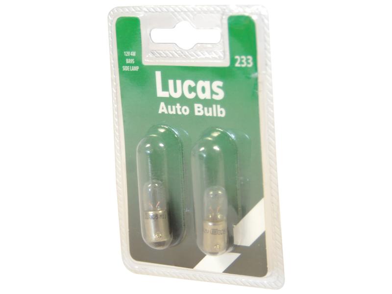 Lâmpada 12V BA9s Blister 2 un. (S.110028)