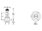 Lâmpada 12V PX26d Blister 1 un. (S.110038)
