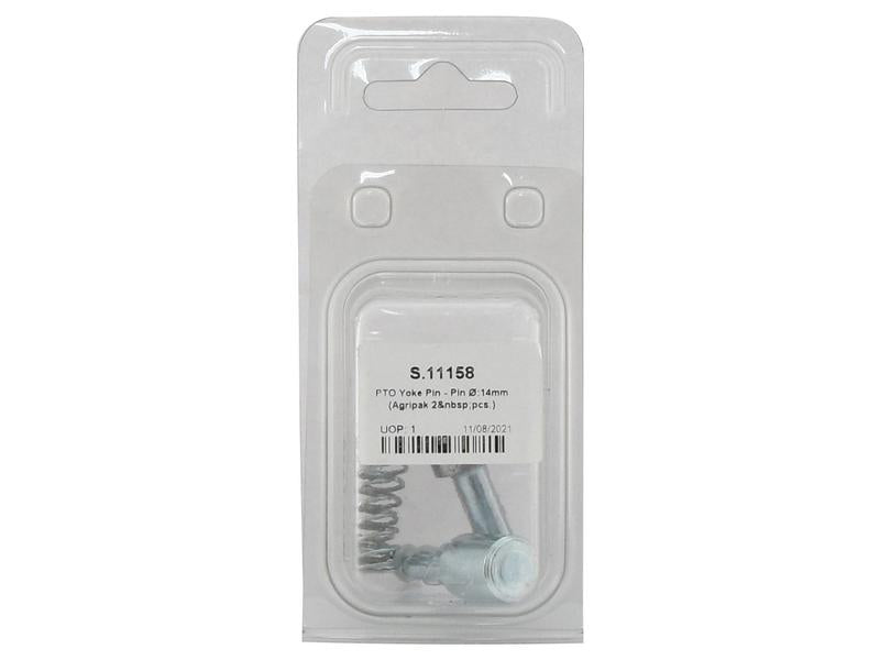 Agripak 2 un. Fecho de cardan 14mm (S.11158)