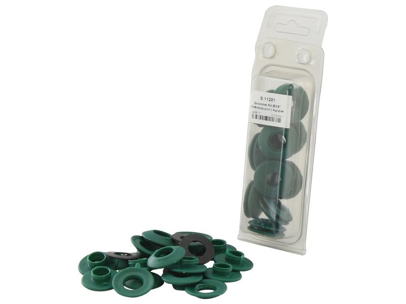 Agripak 10 un. Kit de ilhós Ø3/8 (S.11201)