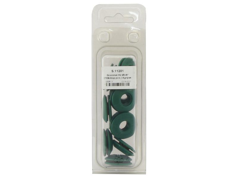 Agripak 10 un. Kit de ilhós Ø3/8 (S.11201)