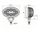 Farol de trabalho LED, 3000 Lumens, 10-30V (S.112527)