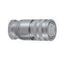 Valvula fêmea plana 1/4'' Tamanho corpo x 1/4'' BSP Rosca fêmea