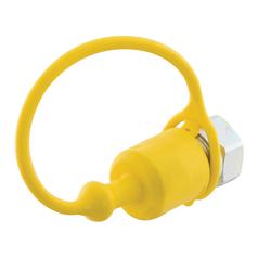 Tampa 1/2'' Amarela para valvula macho TF12G