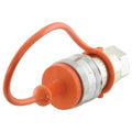 Tampa 1/2'' laranja para valvula femea TM12LA