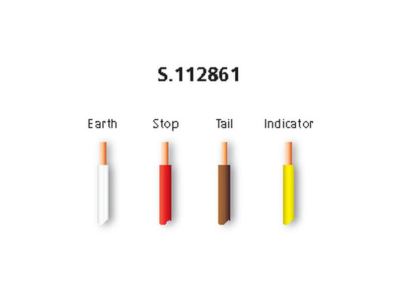 LED Farolim, Funções: 3, Traseiro / Travão / Pisca, Esq./Dt., 12V (S.112861)
