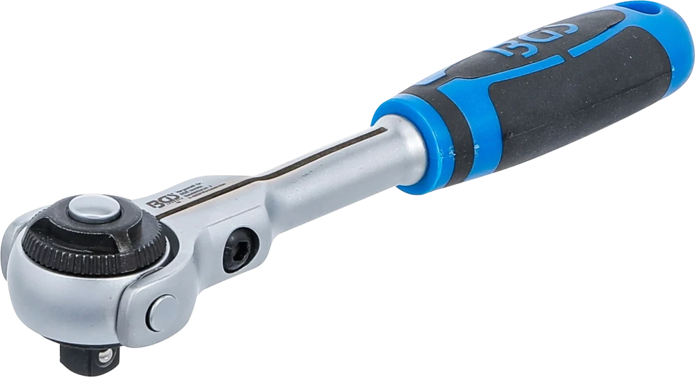 Roquete reversível com cabeça esférica | Saída de quadrado interno 10 mm (3/8")