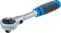 Roquete reversível com cabeça esférica | Saída de quadrado interno 10 mm (3/8")