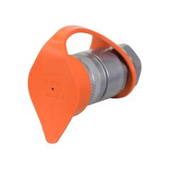 Tampa 3/4'' laranja para Female Flat Face Coupling TM 2FI34