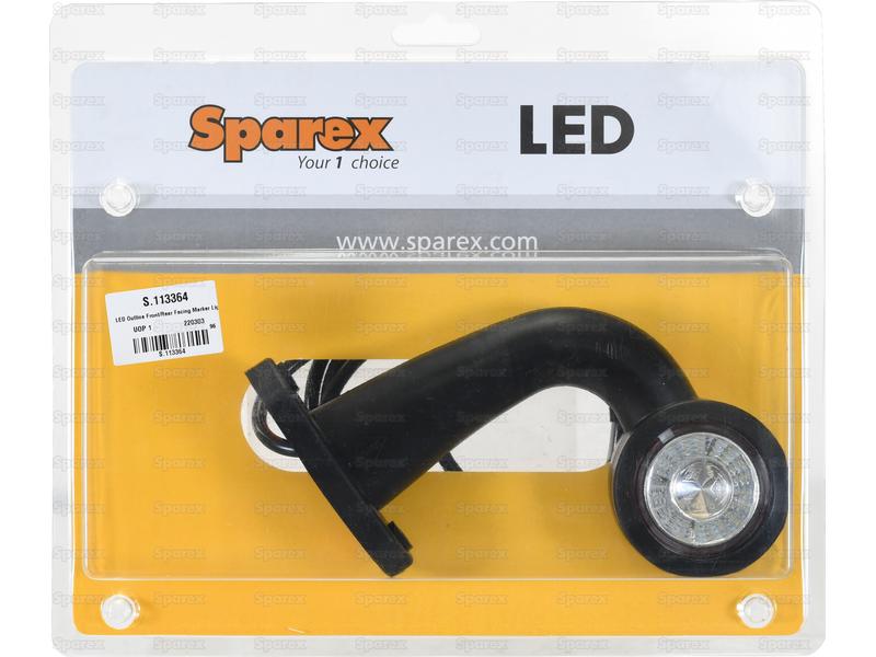 Farolim LED Frontal/Traseiro, Esq./Dt., 12-24V (S.113364)