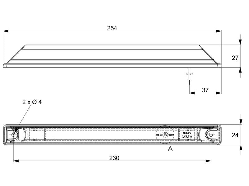 LED Farolim, 12-24V (Esq./Dt.) (S.113367)