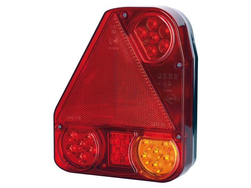 LED Farolim, Funções: 4, Travão / Traseiro / Pisca / Nevoeiro, Esq., 12-24V (S.113373)