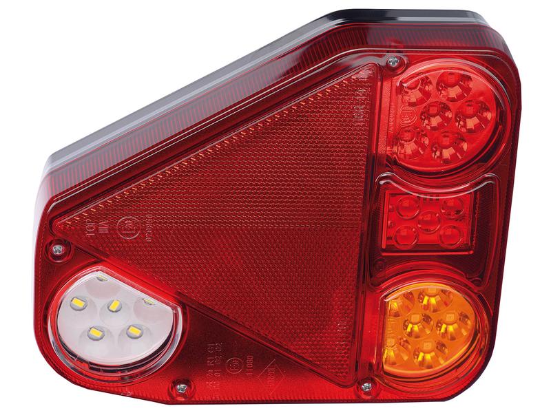 LED Farolim, Funções: 4, Travão / Traseiro / Pisca / Presença, Dt., 12-24V (S.113374)