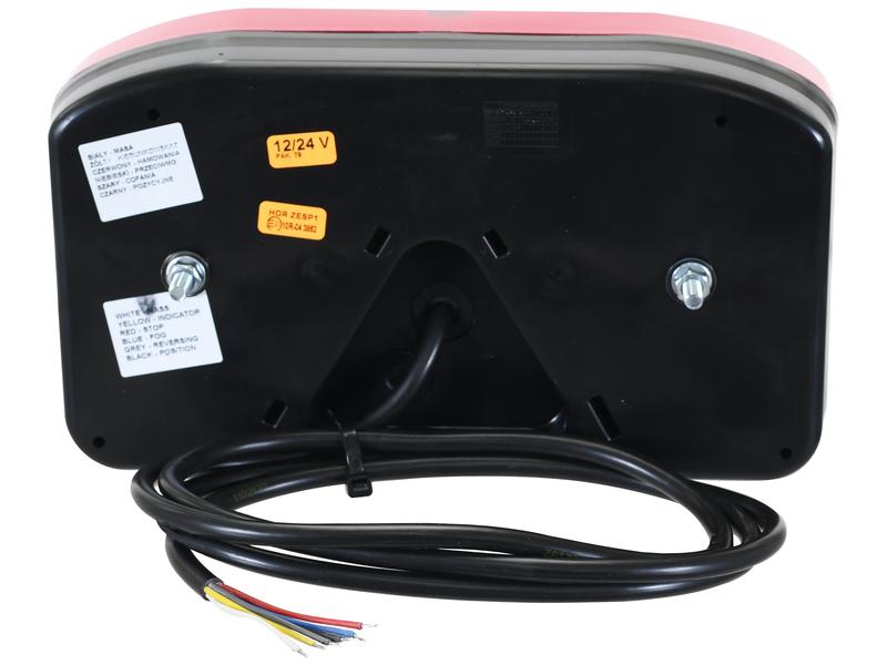LED Farolim, Funções: 5, Travão / Traseiro / Pisca / Nevoeiro / Presença, Esq., 12-24V (S.113378)