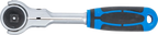 Roquete reversível com cabeça esférica | Saída de quadrado interno 10 mm (3/8")