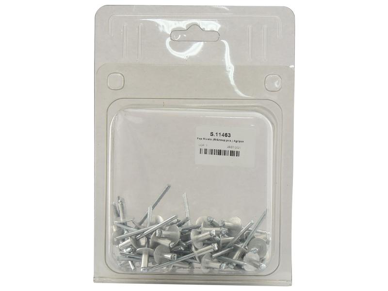 Agripak 50 un. Rebites POP 4.8 x 10mm (S.11463)