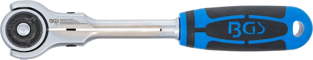 Roquete reversível com cabeça esférica | Saída de quadrado externo 12,5 mm (1/2")