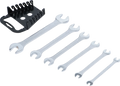 Conjunto de chaves de bocas dupla | 6 x 7 - 17 x 19 mm | 6 peças