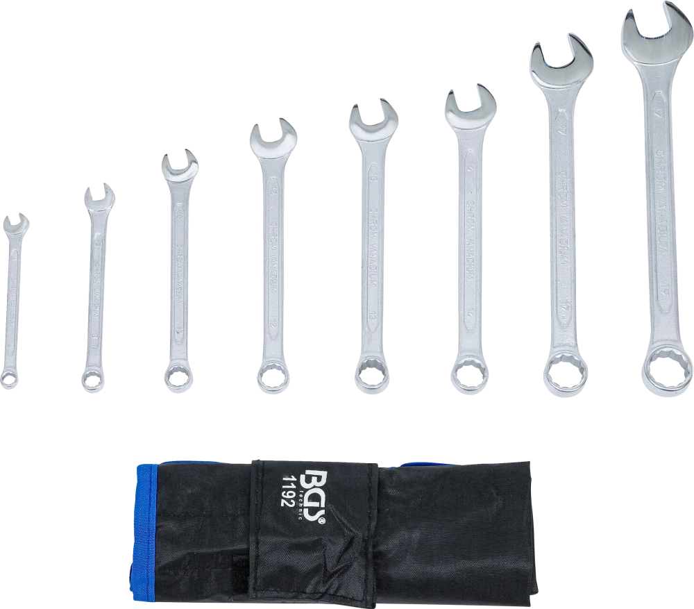Conjunto de Chaves Combinadas 6-19 mm | 8 Peças