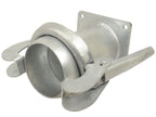 Acoplamento com brida - Curto - Macho 6'' (159mm) x (150mm) (galvanizado) (S.119436)