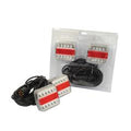 LED Conjunto de iluminação, Funções: 4, Travão / Traseiro / Pisca / Chapa de matricula, Comprimento do Cabo:7.5M, 12V