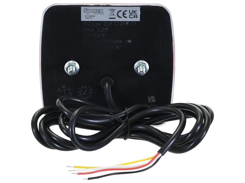 LED Farolim, Funções: 4, Travão / Traseiro / Pisca / Chapa de matricula, Esq./Dt., 12V (S.119479)