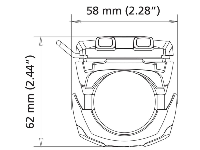 ROKK™ Mini montagem em tubo (S.119755)