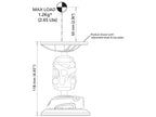 ROKK™ Mini montagem com adesivo (S.119757)